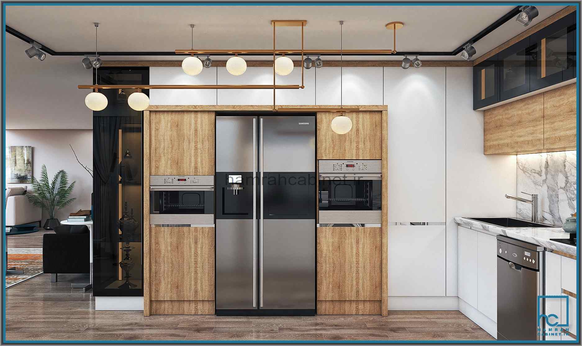 کابینت مدرن ژورنالی16